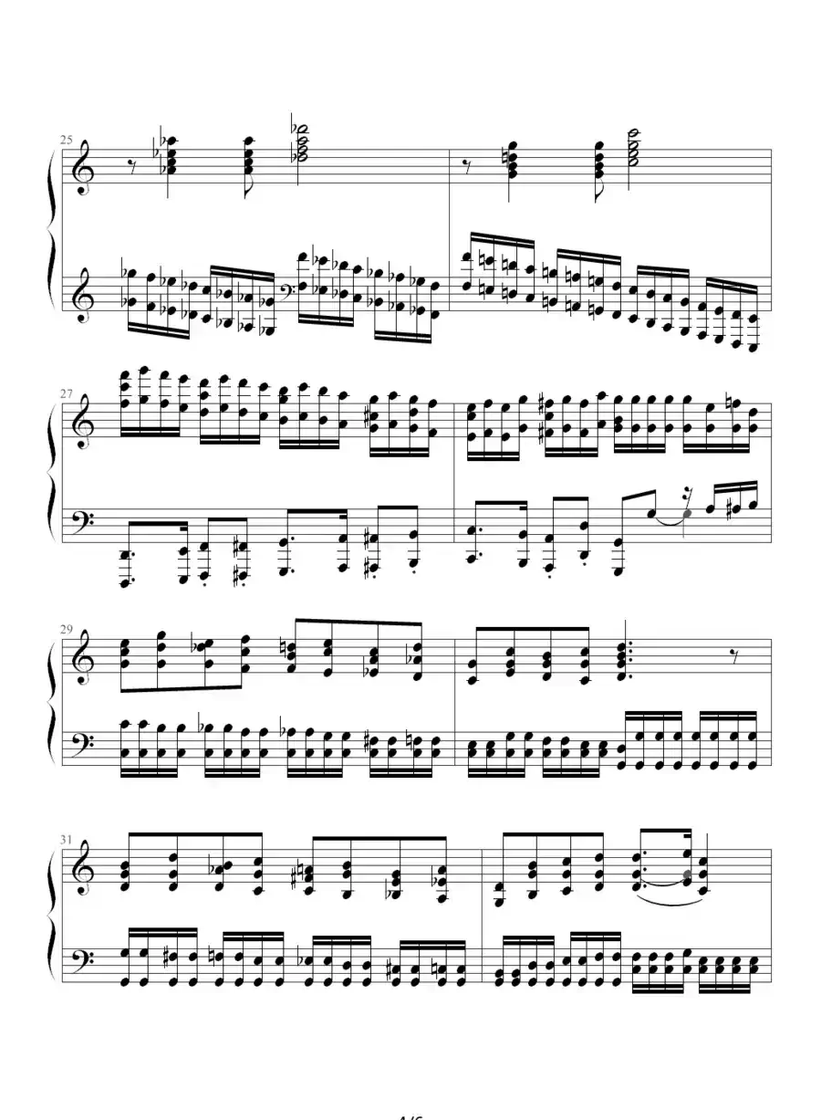 练习曲（Op.72 No.4）