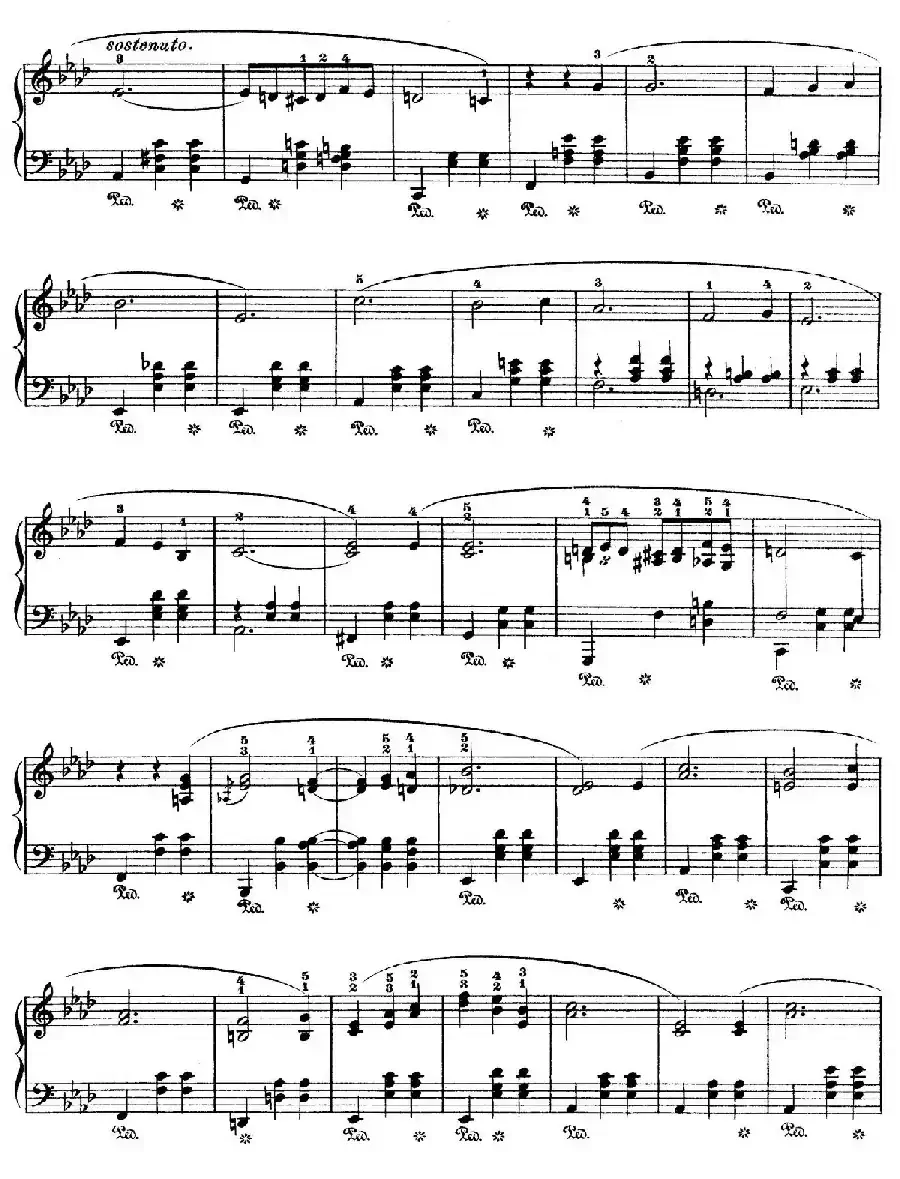 Grande Valse in A-flat Major Op.42（降A大调华丽圆舞曲）