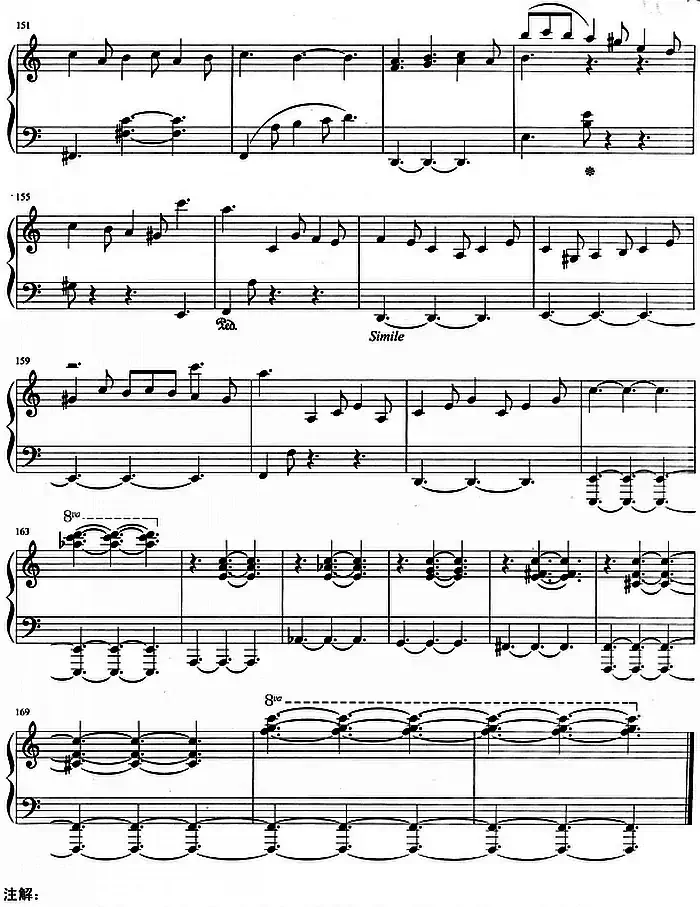 流行歌曲改编的钢琴曲：我的快乐
