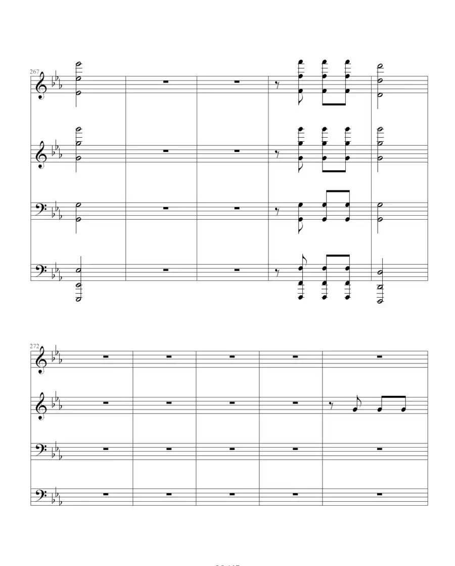 命运交响曲(四手联弹)