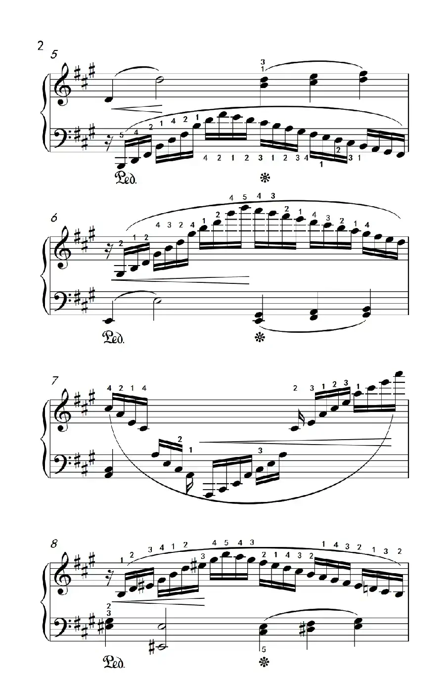 第九级2.练习曲 No.7（中央音乐学院 钢琴（业余）考级教程 7-9级）
