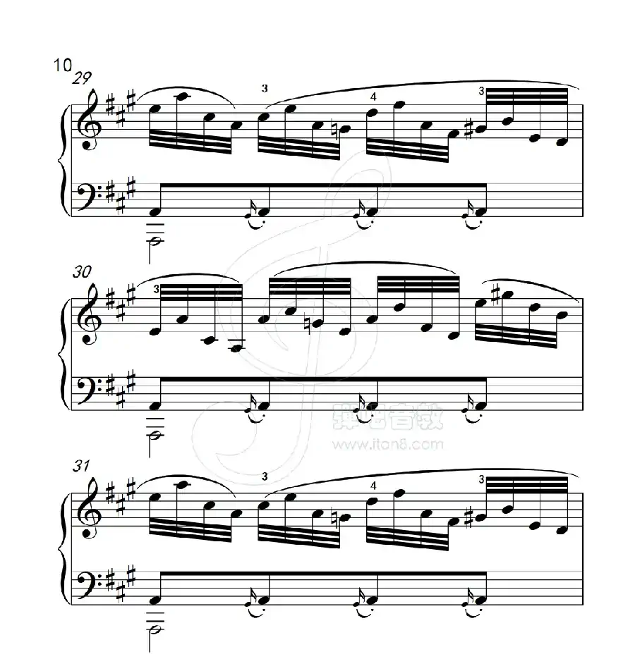 练习曲 38(克拉莫钢琴练习曲60首)