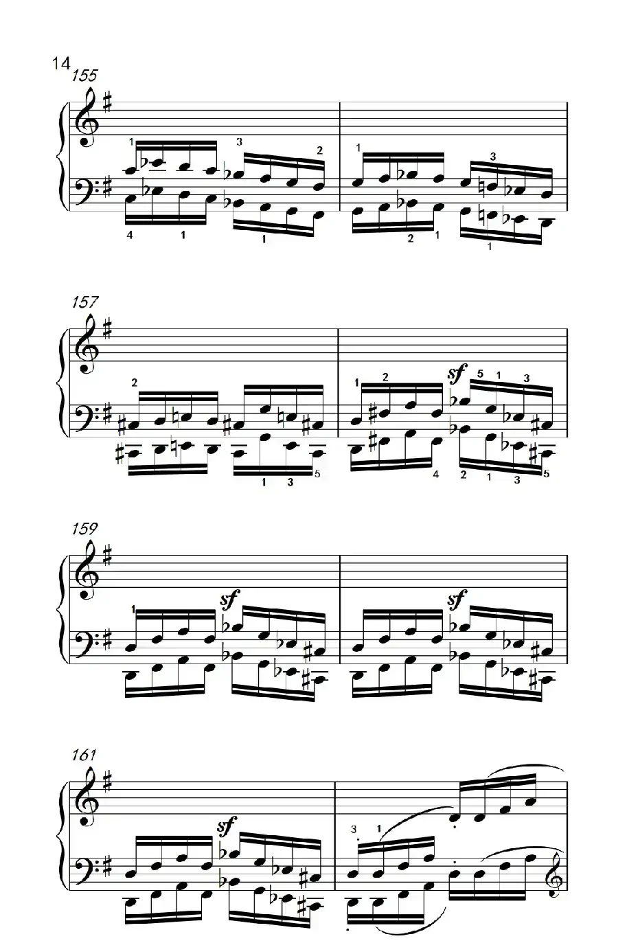 第九级2.G大调奏鸣曲 第一乐章 Op.31 No.1（中央音乐学院 钢琴（业余）考级教程 7-9级）