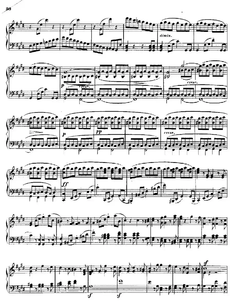 Quartet No.14（升c小调第十四弦乐四重奏钢琴版）