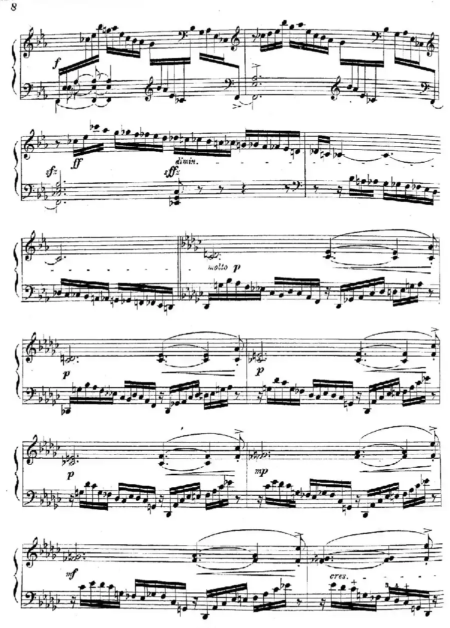 3首音乐会练习曲（Three Concert Etudes Op.24）（Ⅰ）
