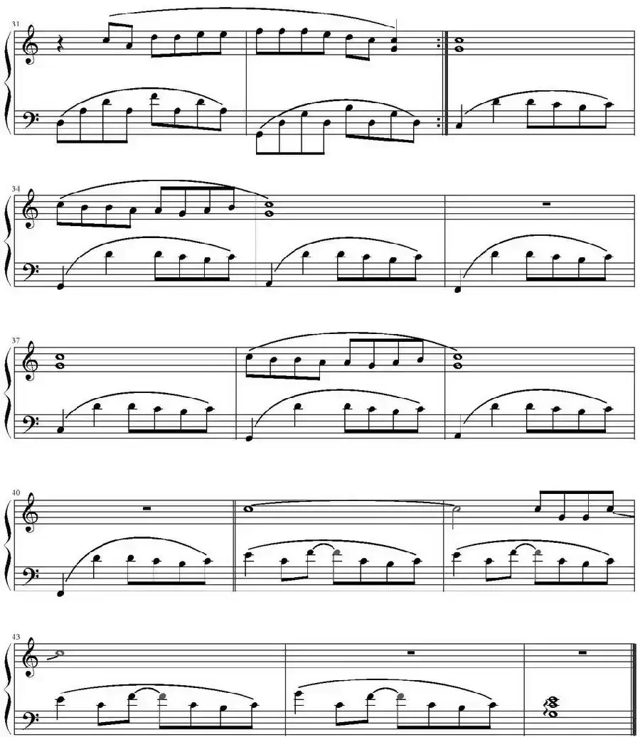 简单爱（米俊乐编配版）