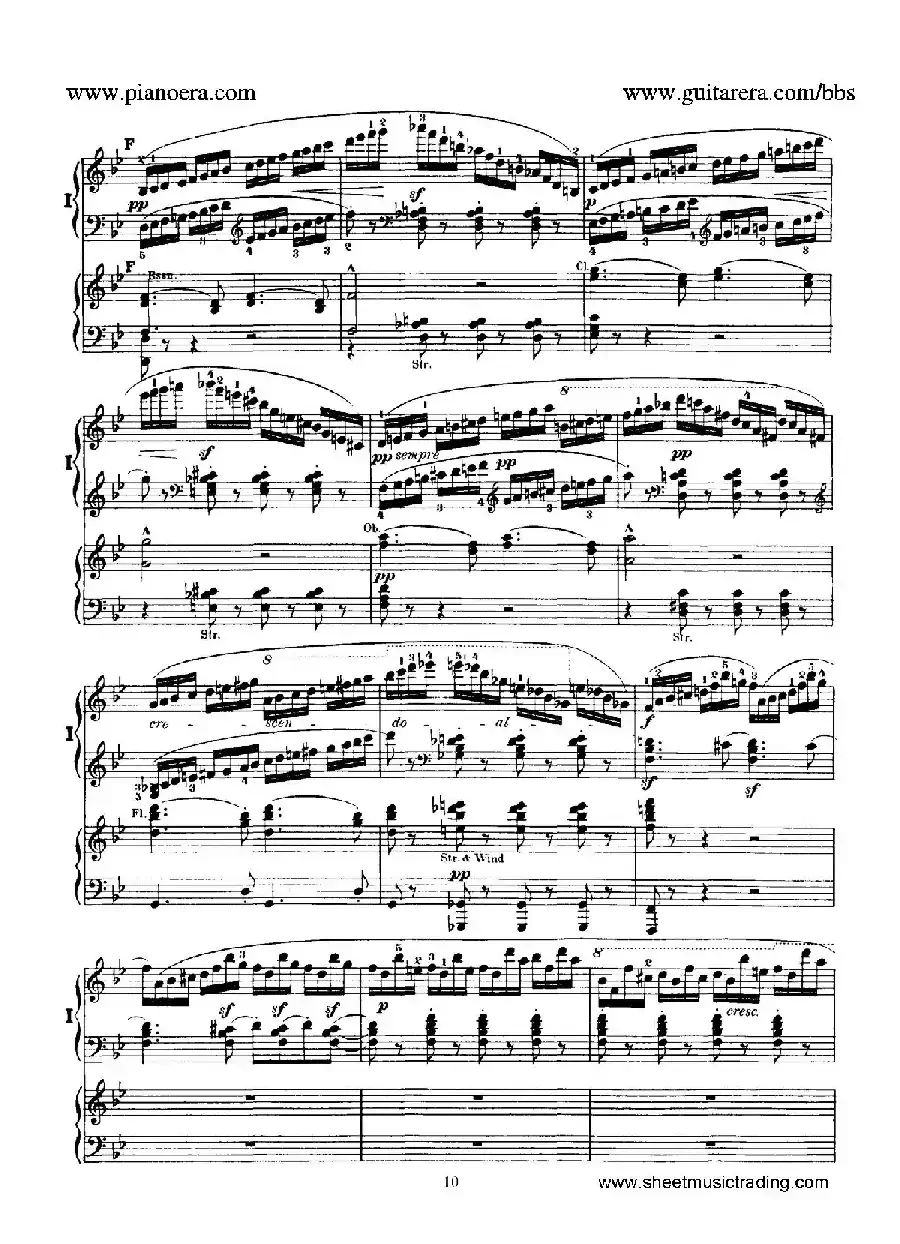 Piano Concerto No.1 in g Minor Op.25（g小调第一钢琴协奏曲·双钢琴）