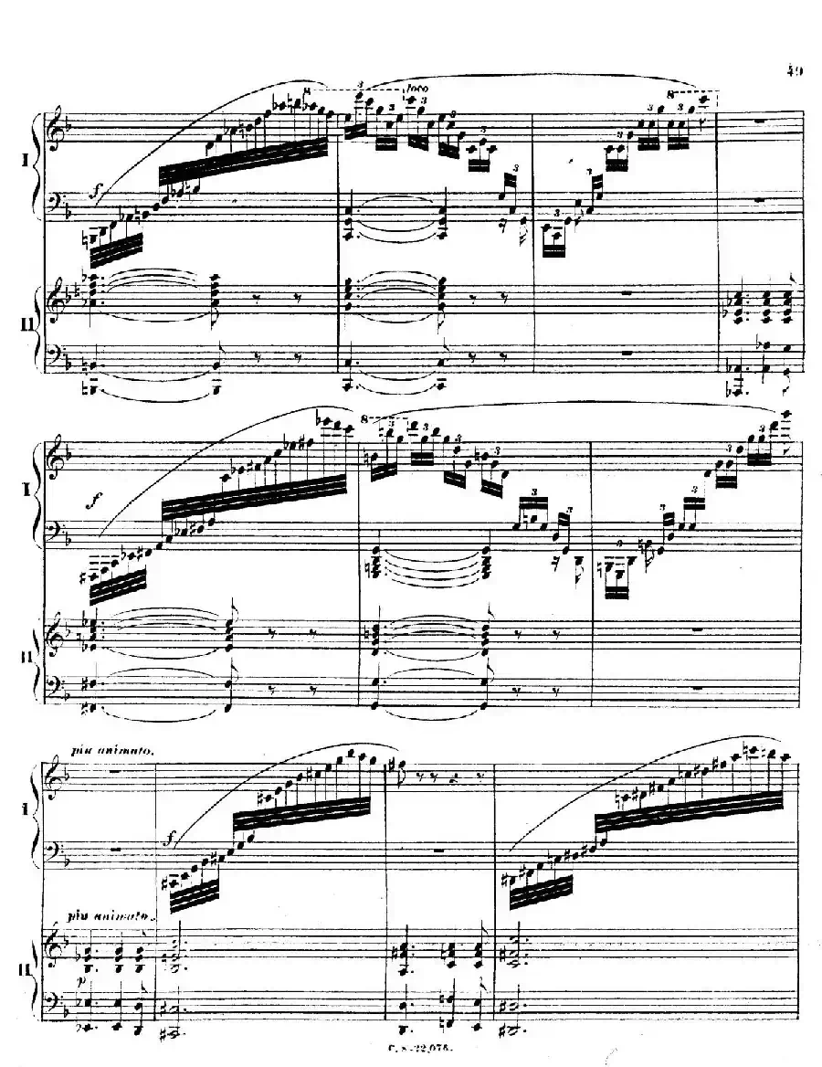 Piano Concerto No.2 in F Major Op.35（F大调第二钢琴协奏曲·Ⅱ·双钢琴）