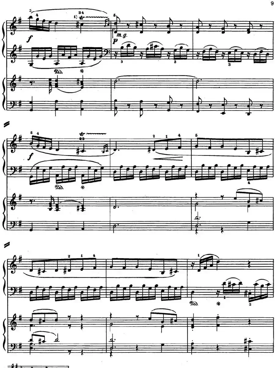 二十八部钢琴协奏曲 No.4