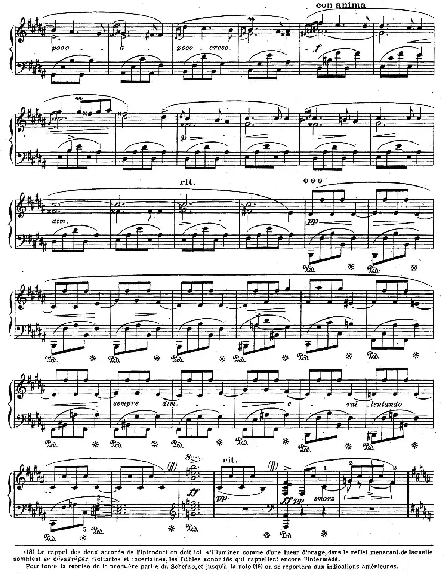 Scherzo No.1 in b Minor Op.20（b小调第一谐谑曲）