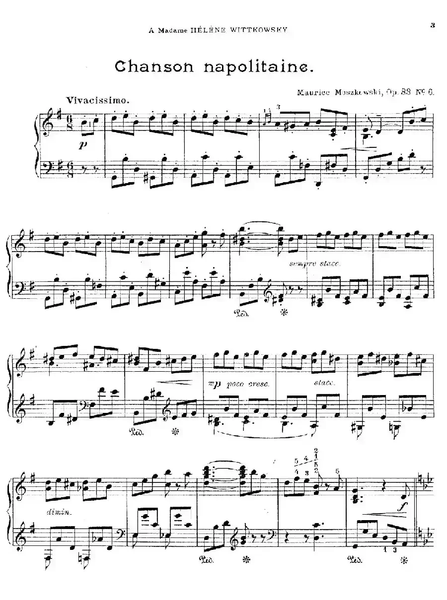 Six Pieces Op.83（6首小品·6）