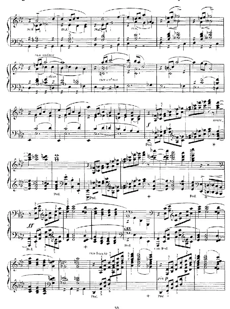 15 Etudes de Vortuosite Op.72（15首辉煌练习曲·13）