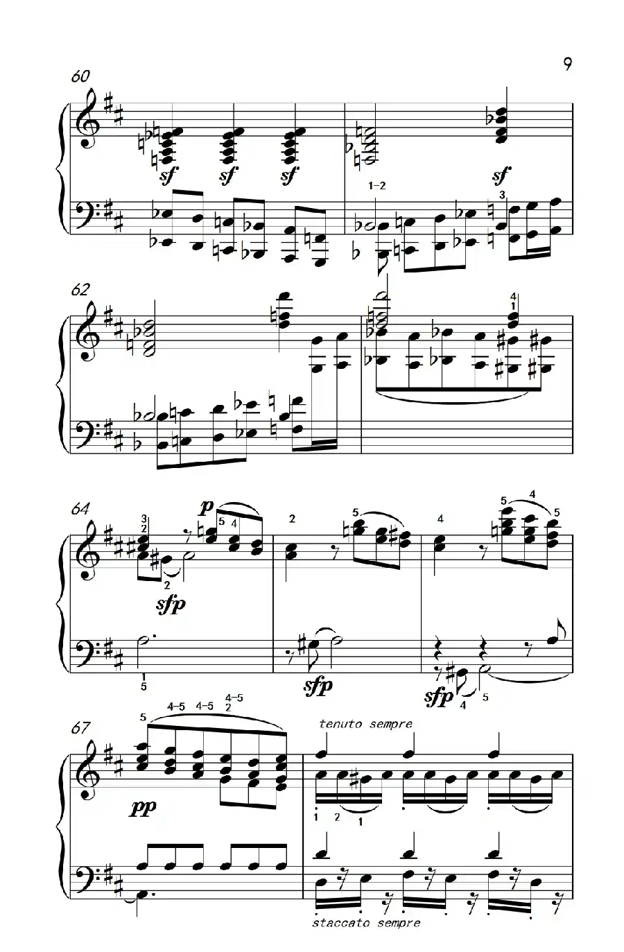 奏鸣曲 Opus 2 Nr.2 第二乐章(贝多芬奏鸣曲集 1)