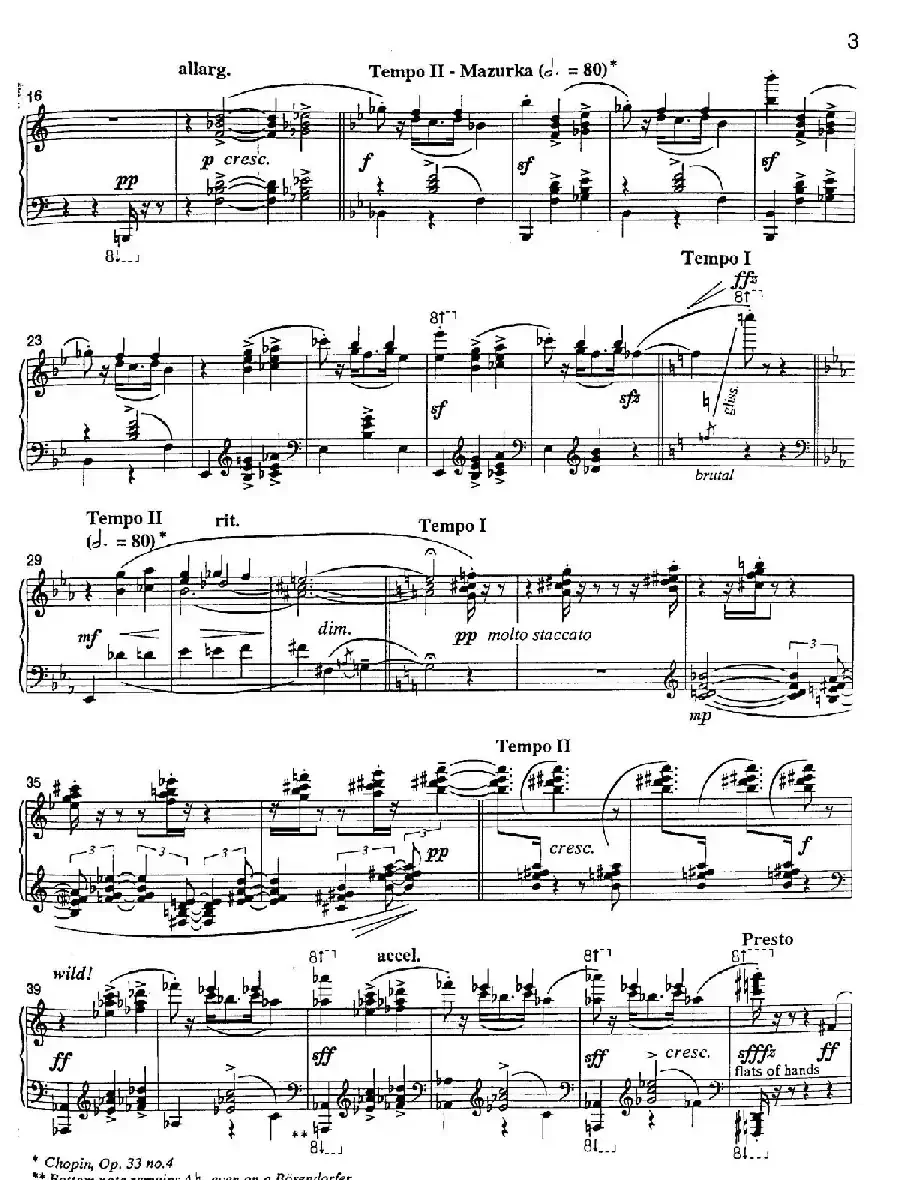 Nine Bagatelles （9首小品）（Ⅰ）