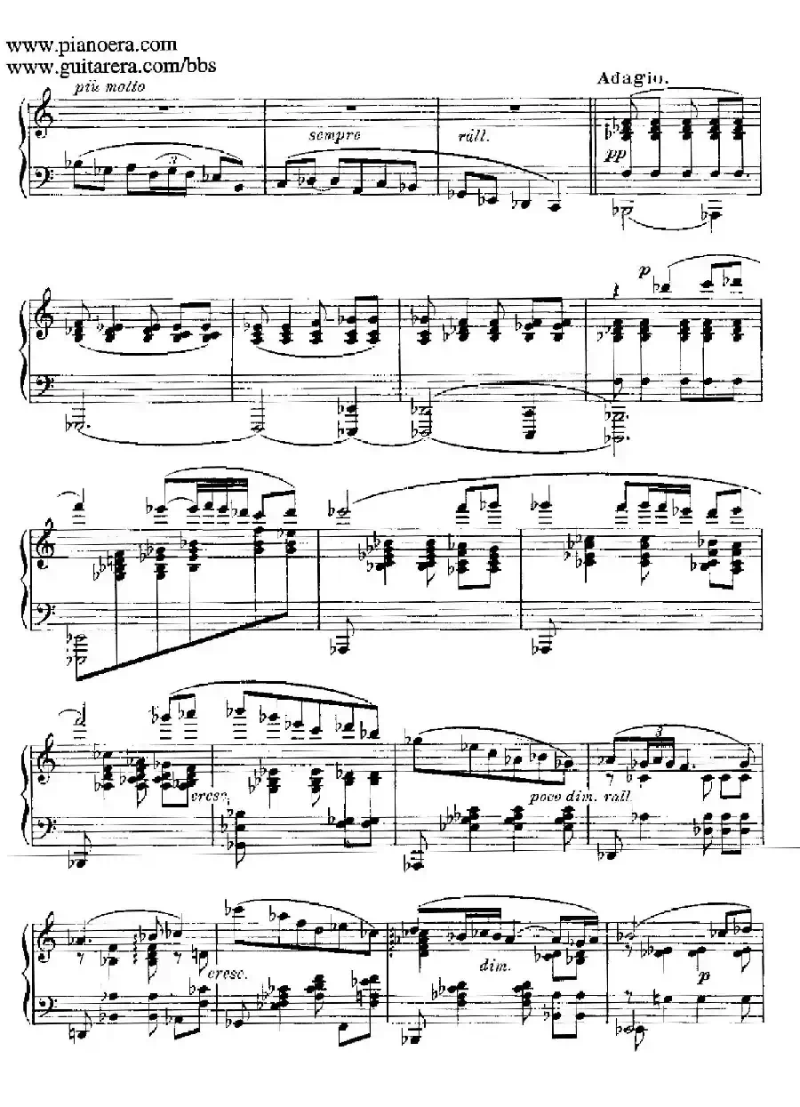 Goyescas（戈雅之画）（5. 爱与死 El Amor Y La Muerte）