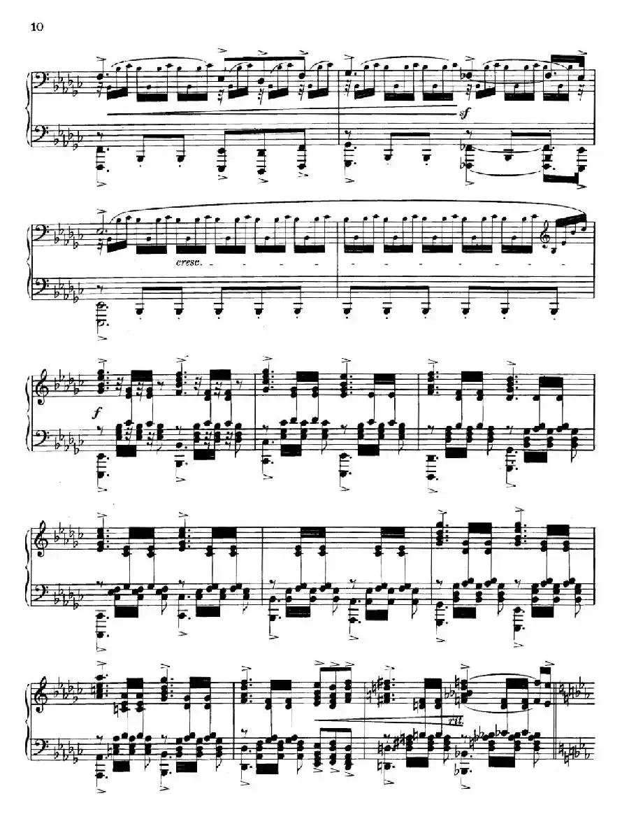 Four Rhapsodies Op.11（4首狂想曲·Ⅳ）