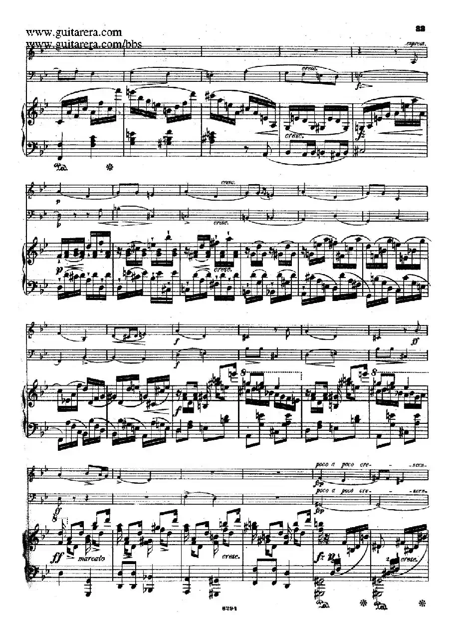 Piano Trio in g Minor Op.8（g小调钢琴三重奏）