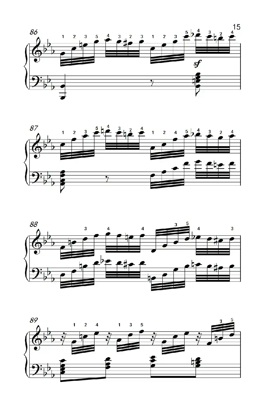 奏鸣曲 Opus 7 第四乐章(贝多芬奏鸣曲集 2)