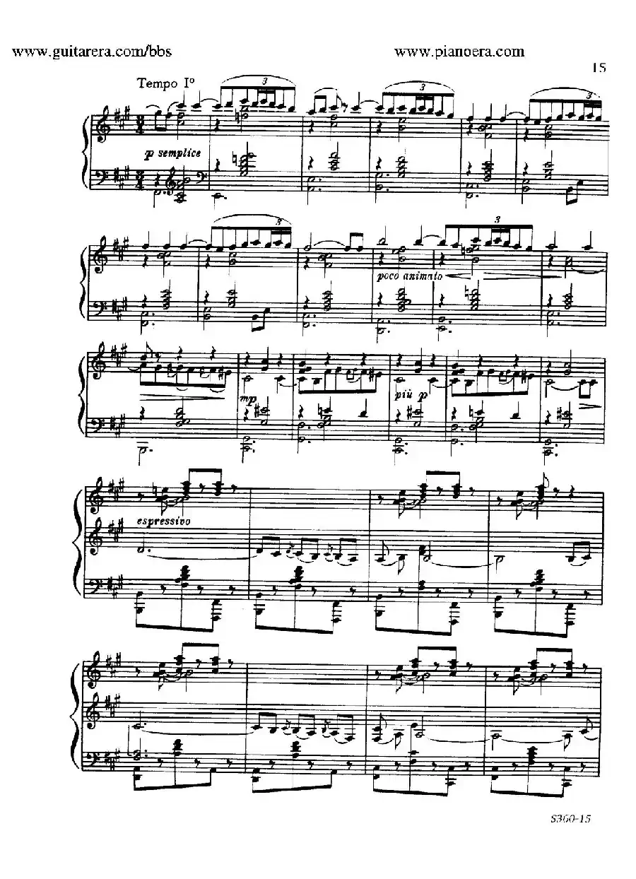 Fourth Piano Sonata S.360（第四钢琴奏鸣曲）