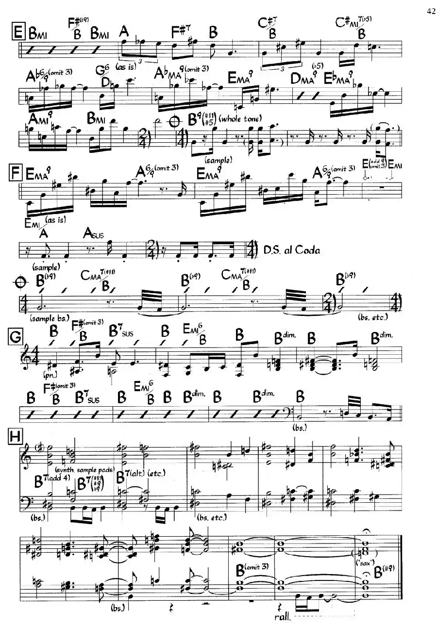 Ballad for Two Musicians（爵士钢琴曲）