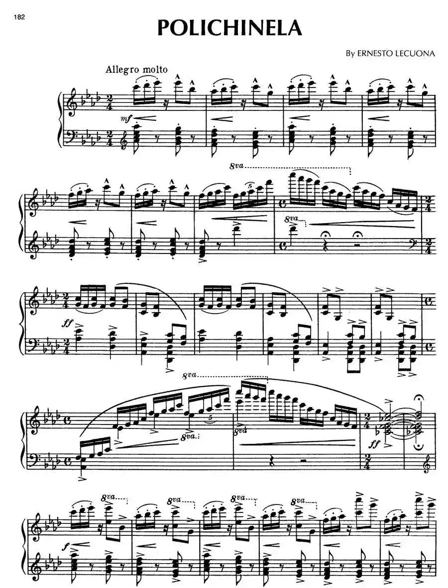 Tres Miniaturas 3首小音画（Polichinela）