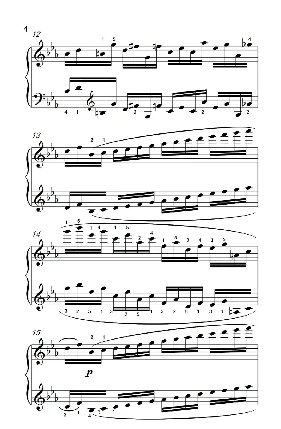 莫什科夫斯基 钢琴练习曲（第七首）