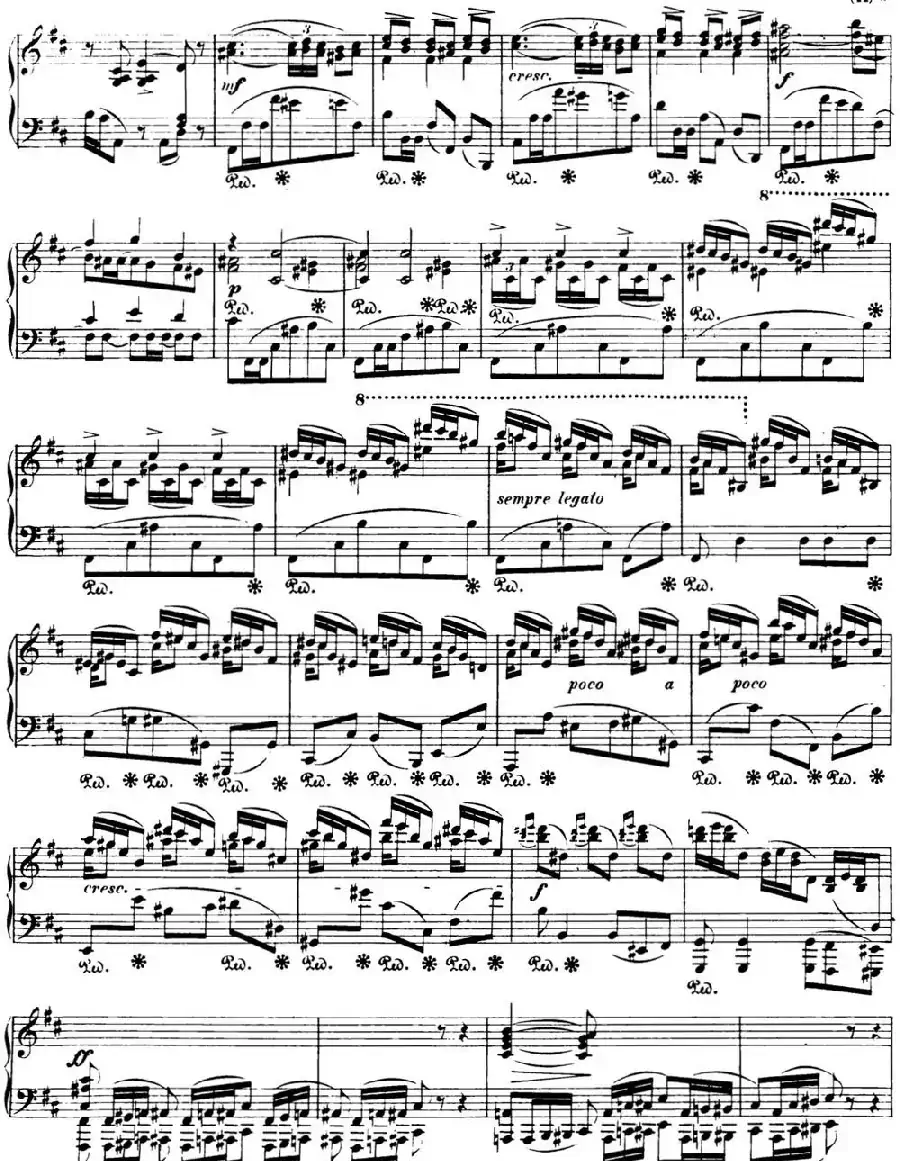 肖邦 波兰舞曲 Op.posth.71 No.1 d小调