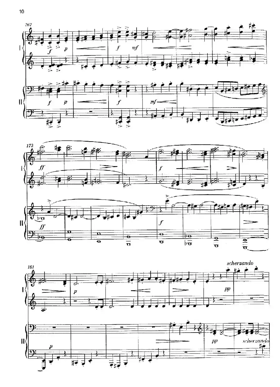 Vier Bagatellen Op.70（4首小品·Ⅰ·四手联弹）
