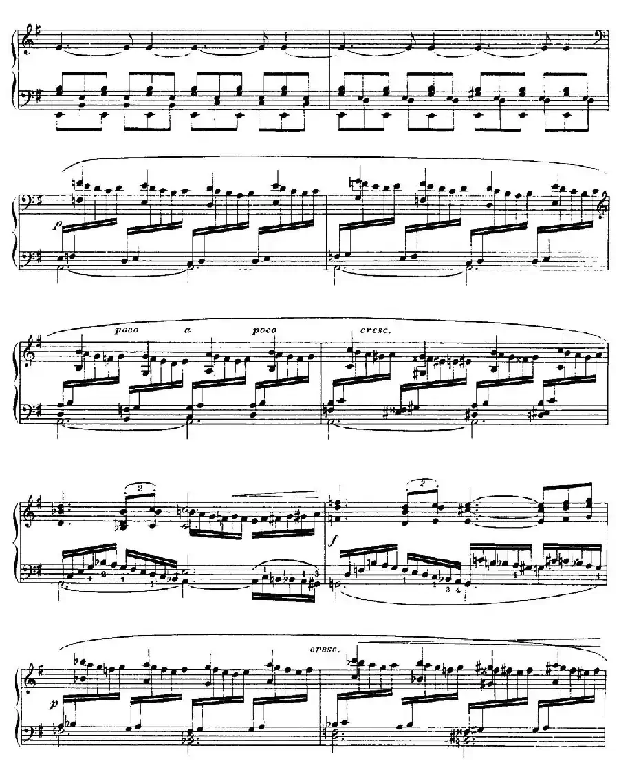 13 Nocturnes, Nocturne No. 12 in E minor （Op.107）