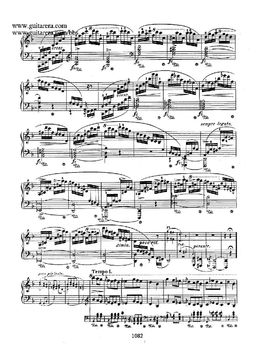 Krakowiak Grand Rondo de Concert Op.14 （克拉科维克音乐会用大回旋曲·钢琴独奏版）