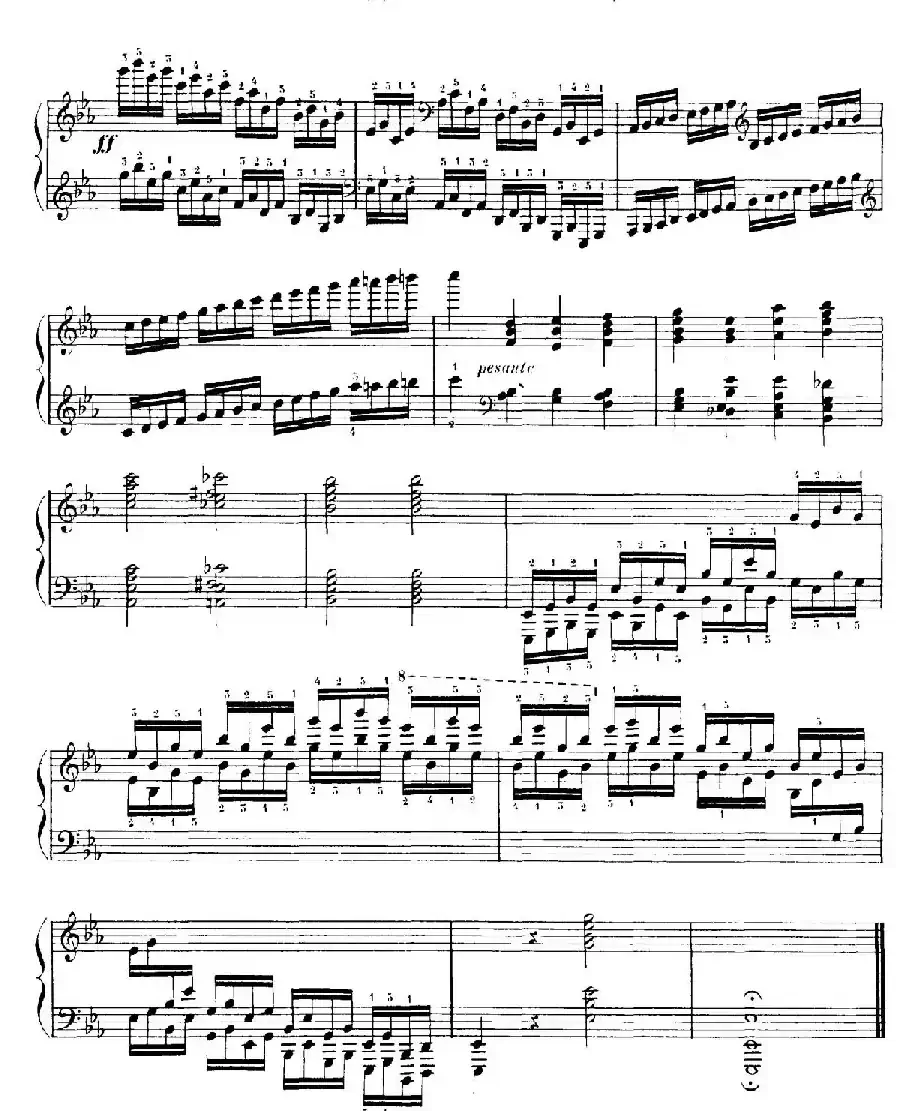 15 Etudes de Vortuosite Op.72（15首辉煌练习曲·7）