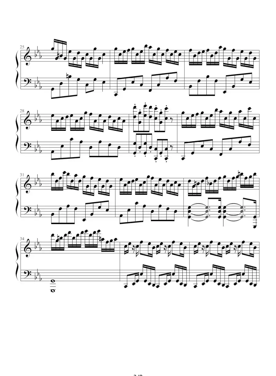 克罗地亚狂想曲(Tonci Huljie 制谱版)