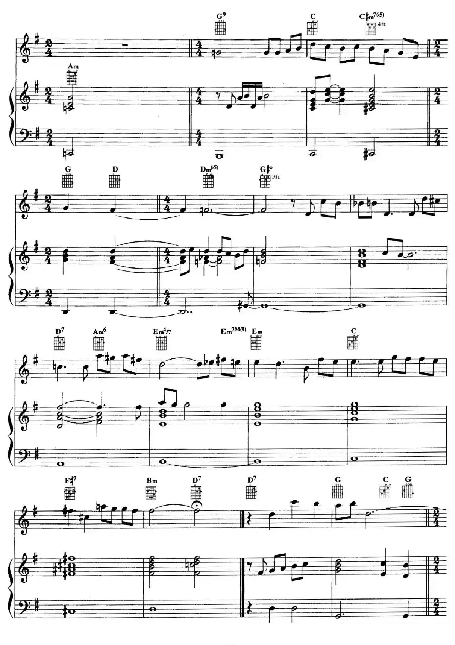 电影配乐大师莫瑞康最佳20首钢琴谱（Best of Ennio Morricone·15）