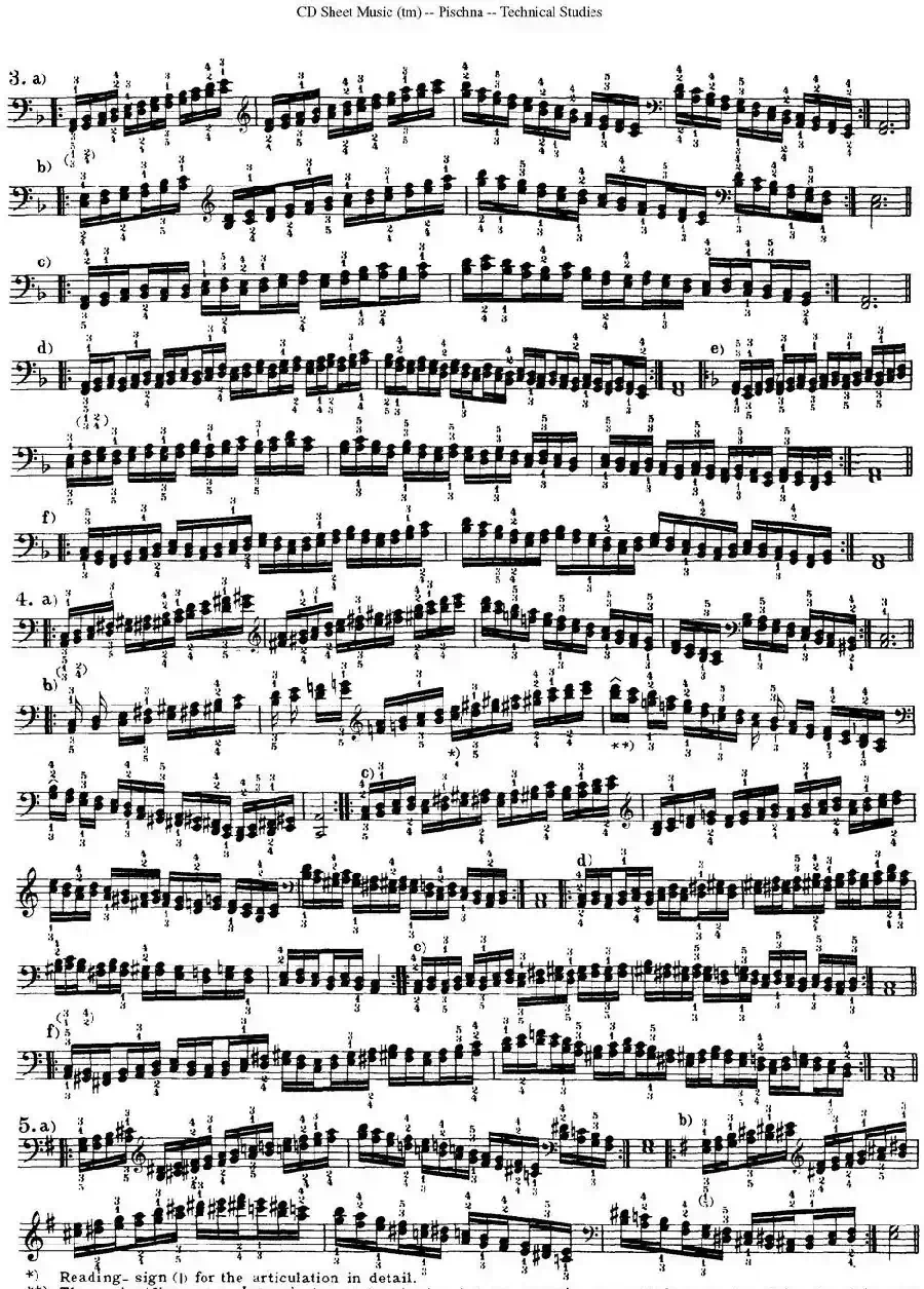 Technical Studies 60 Progressive Exercises （60首钢琴循序渐进练习曲 P91——99）