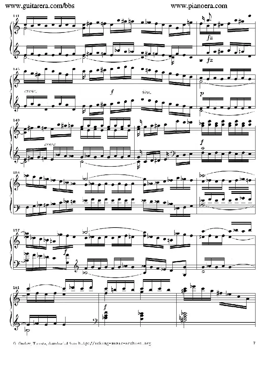 Toccata in C Major Op.6（C大调托卡塔）