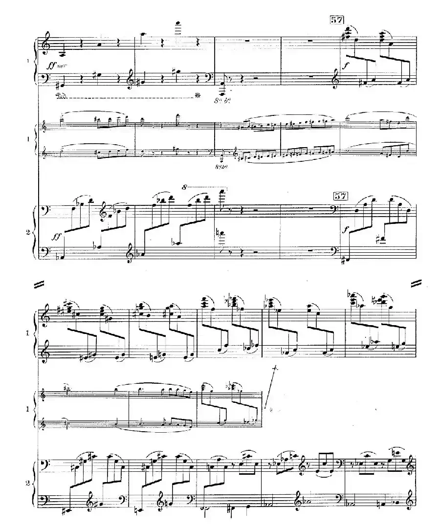 Concerto for 2 Pianos in d Minor（d小调双钢琴协奏曲· 第三乐章）
