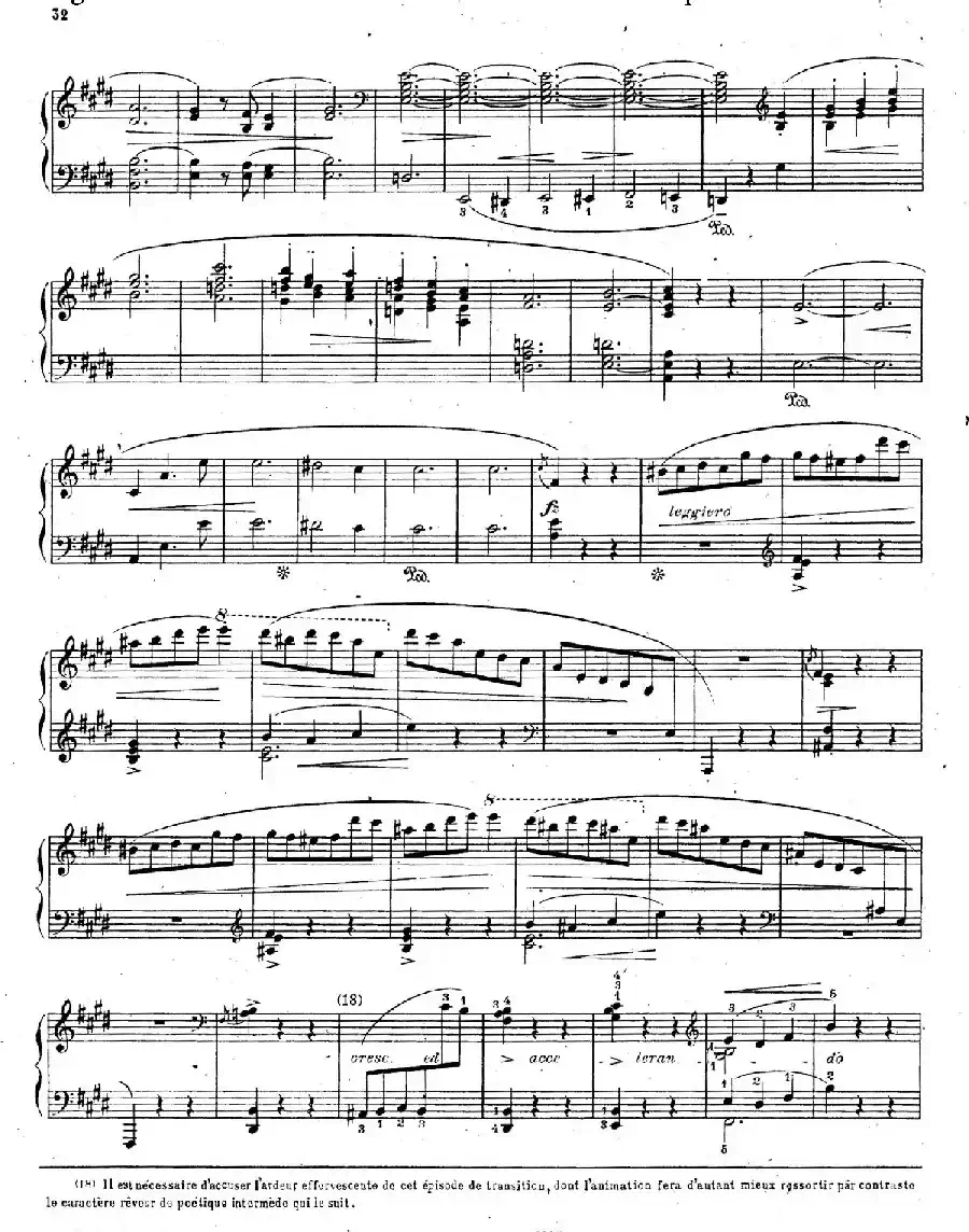 Scherzo No.4 in E Major Op.54（E大调第四谐谑曲·柯尔托教学版​）