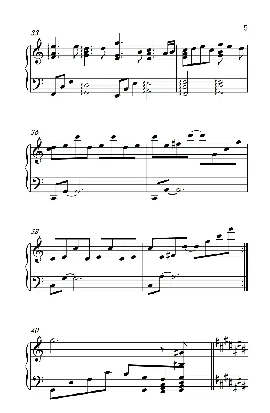 一次幸福的机会（《弹吧音教》制谱）