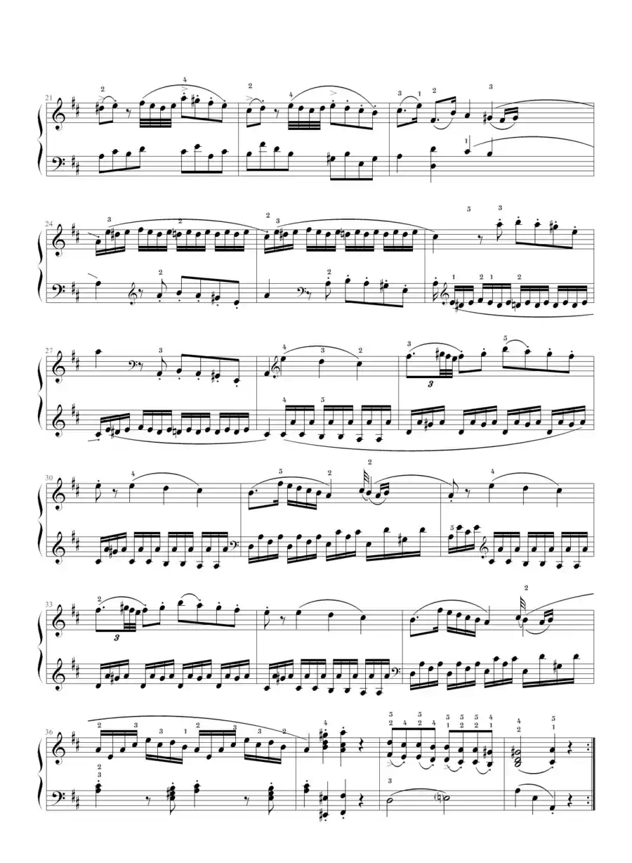 D大调奏鸣曲K.311(完整版)