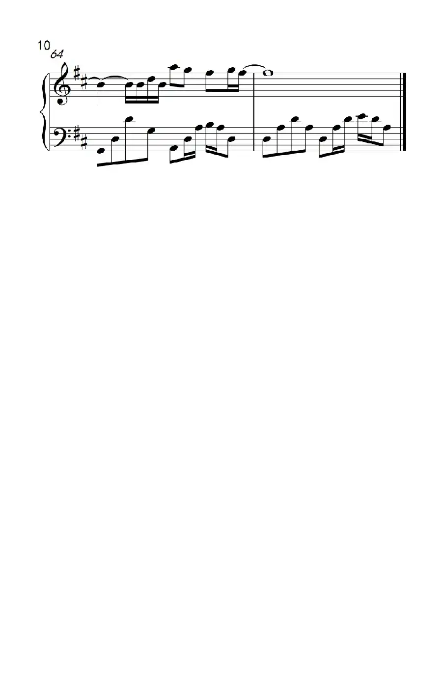 我可以抱你吗(《弹吧音教》制谱版)