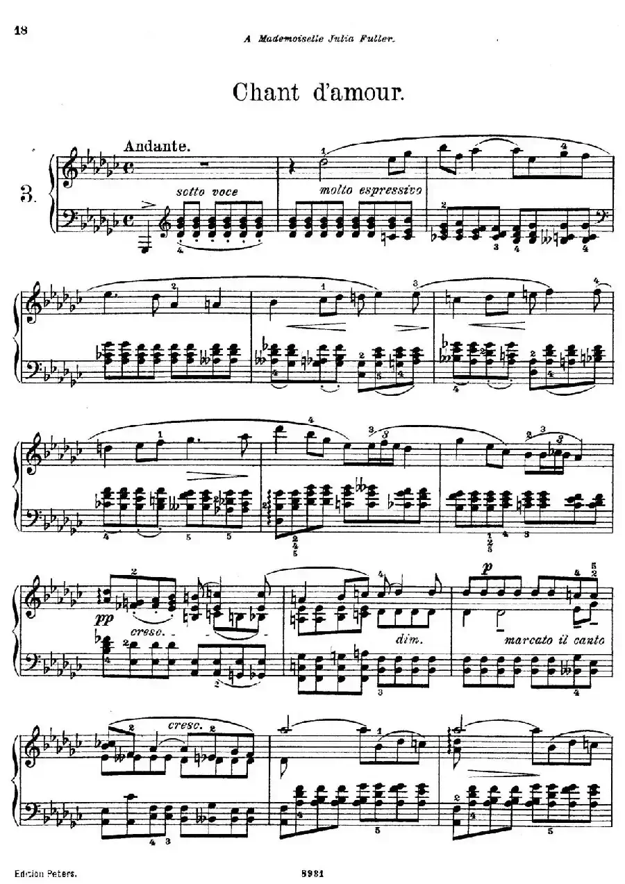 4 Pieces Op.26（4首小品·3）