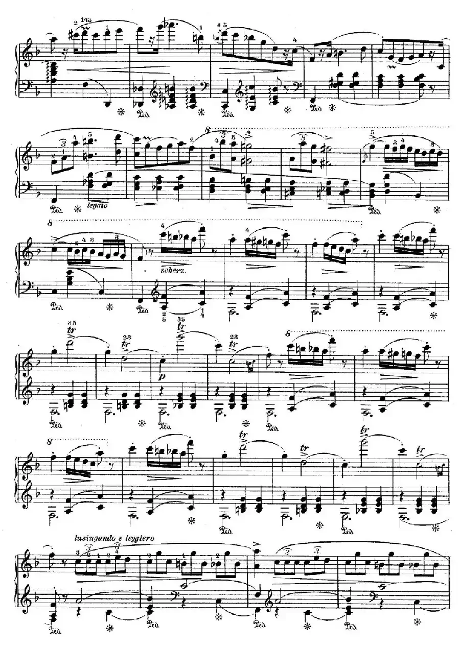 Rondo A La Mazurka Op.5（F大调玛祖卡舞曲型回旋曲）