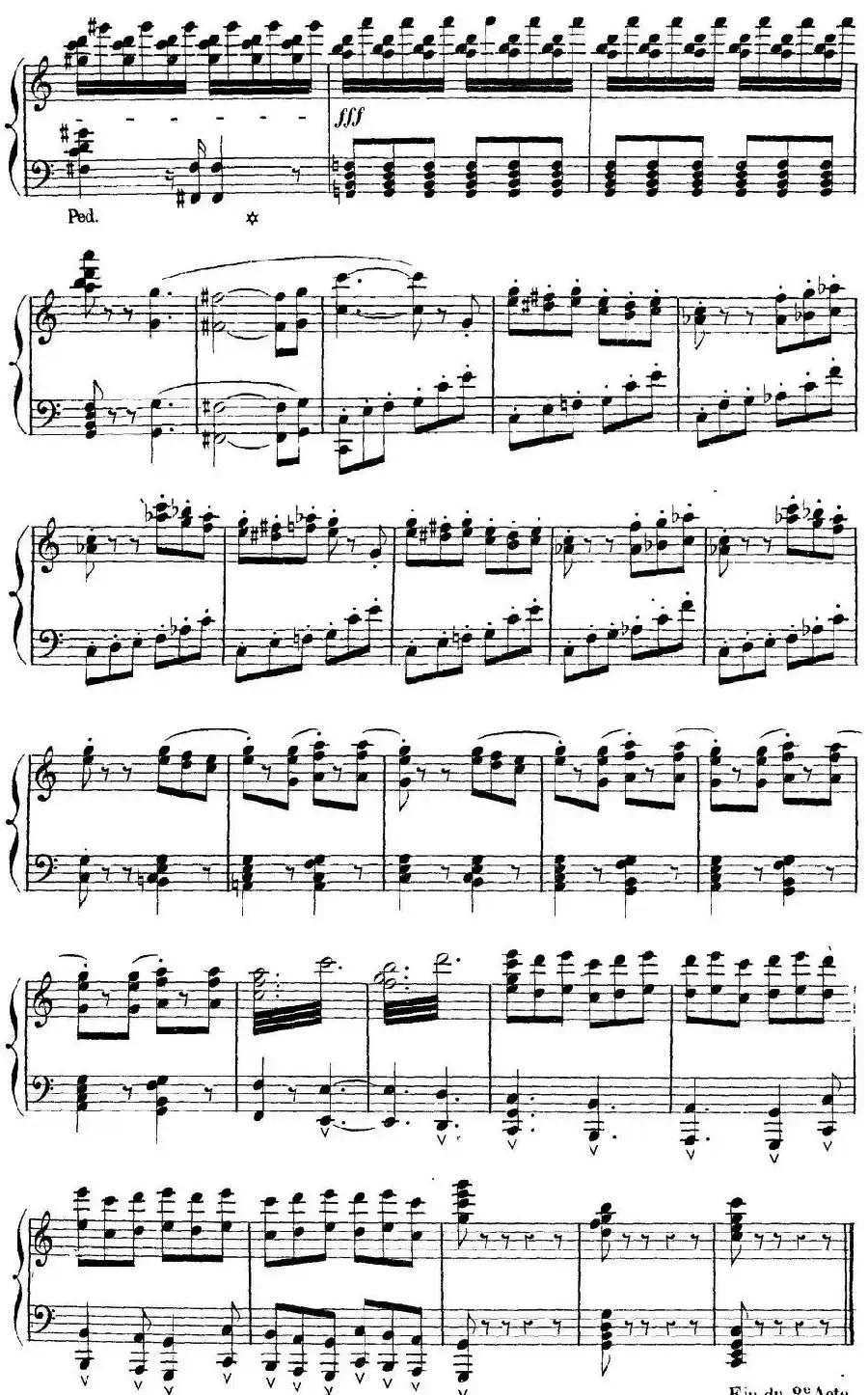 Carmen for Solo Piano（卡门全剧钢琴独奏版）（No.18）