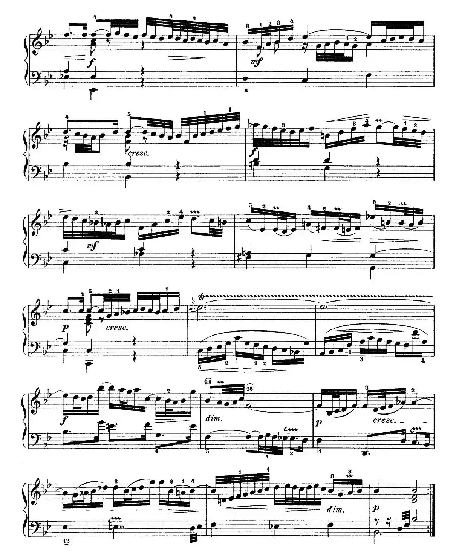 Six Partitas BWV 825-830（6首帕蒂塔·1）