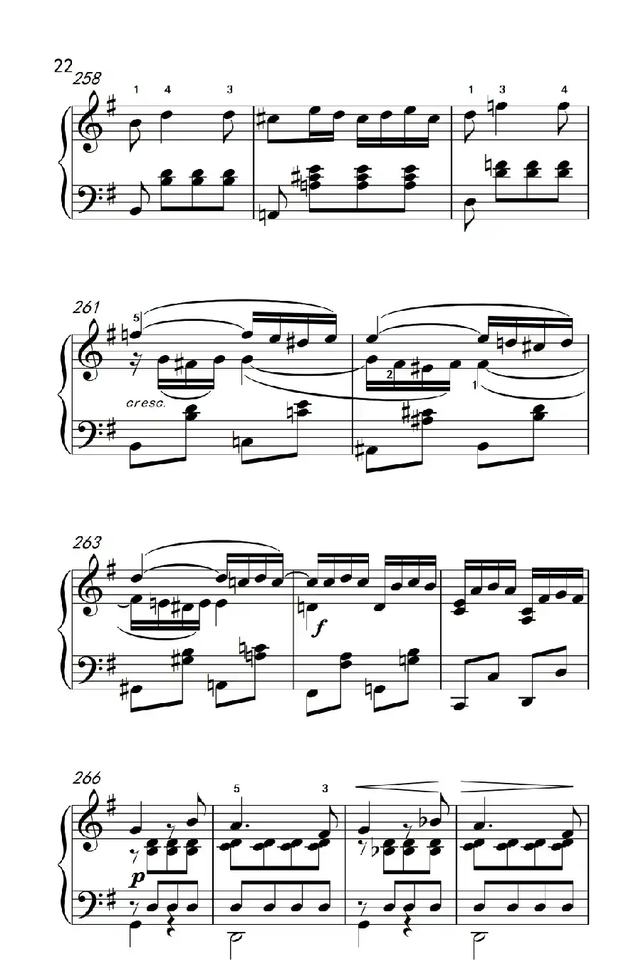 第九级2.G大调奏鸣曲 第一乐章 Op.31 No.1（中央音乐学院 钢琴（业余）考级教程 7-9级）