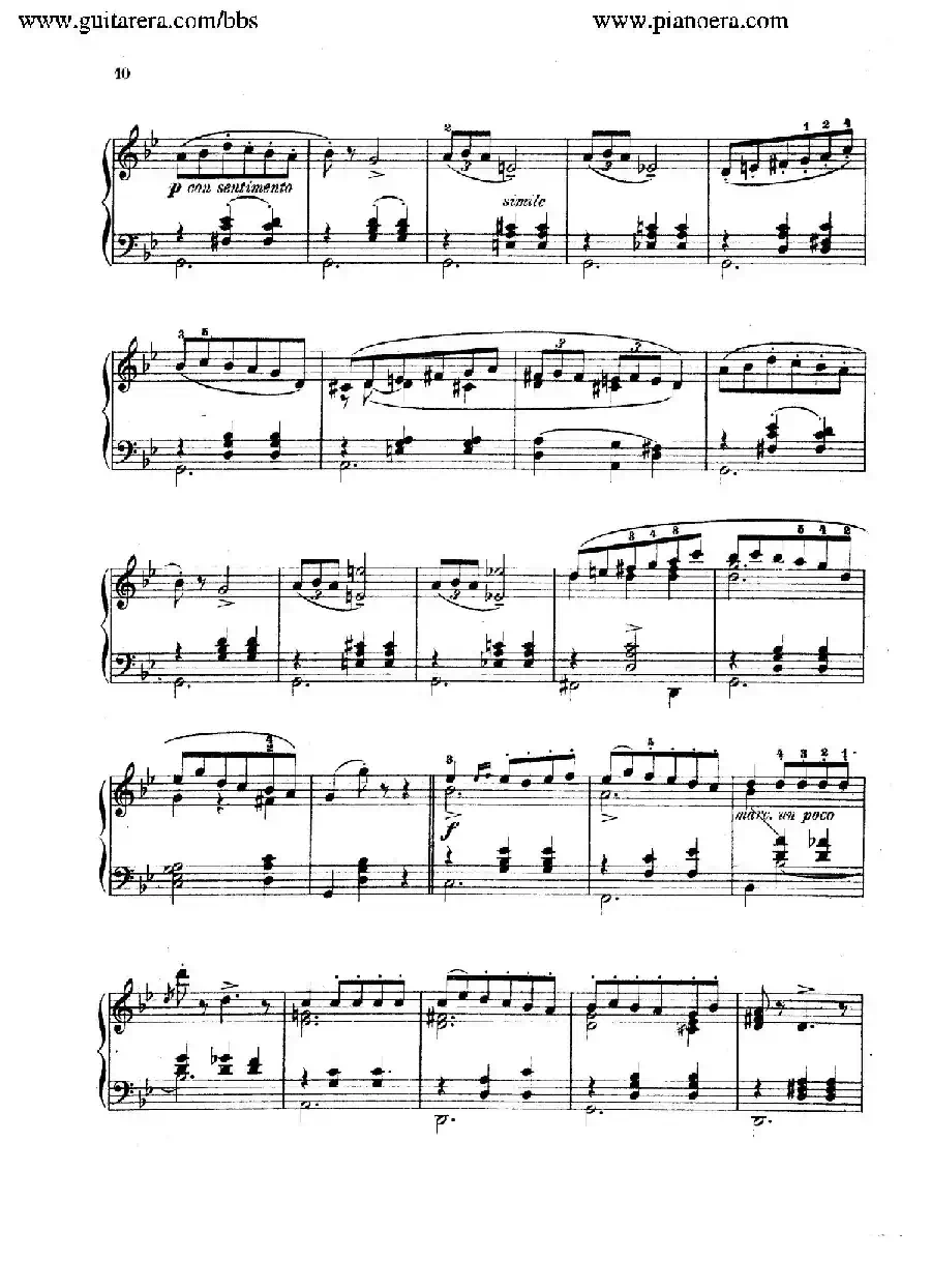 Spanish Dances Op.12（西班牙舞曲·钢琴独奏版）