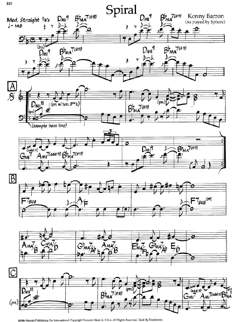 Spiral（爵士钢琴曲）