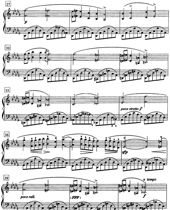 钢琴教程第七级 中外乐曲（夜曲 Op.9 No.1）
