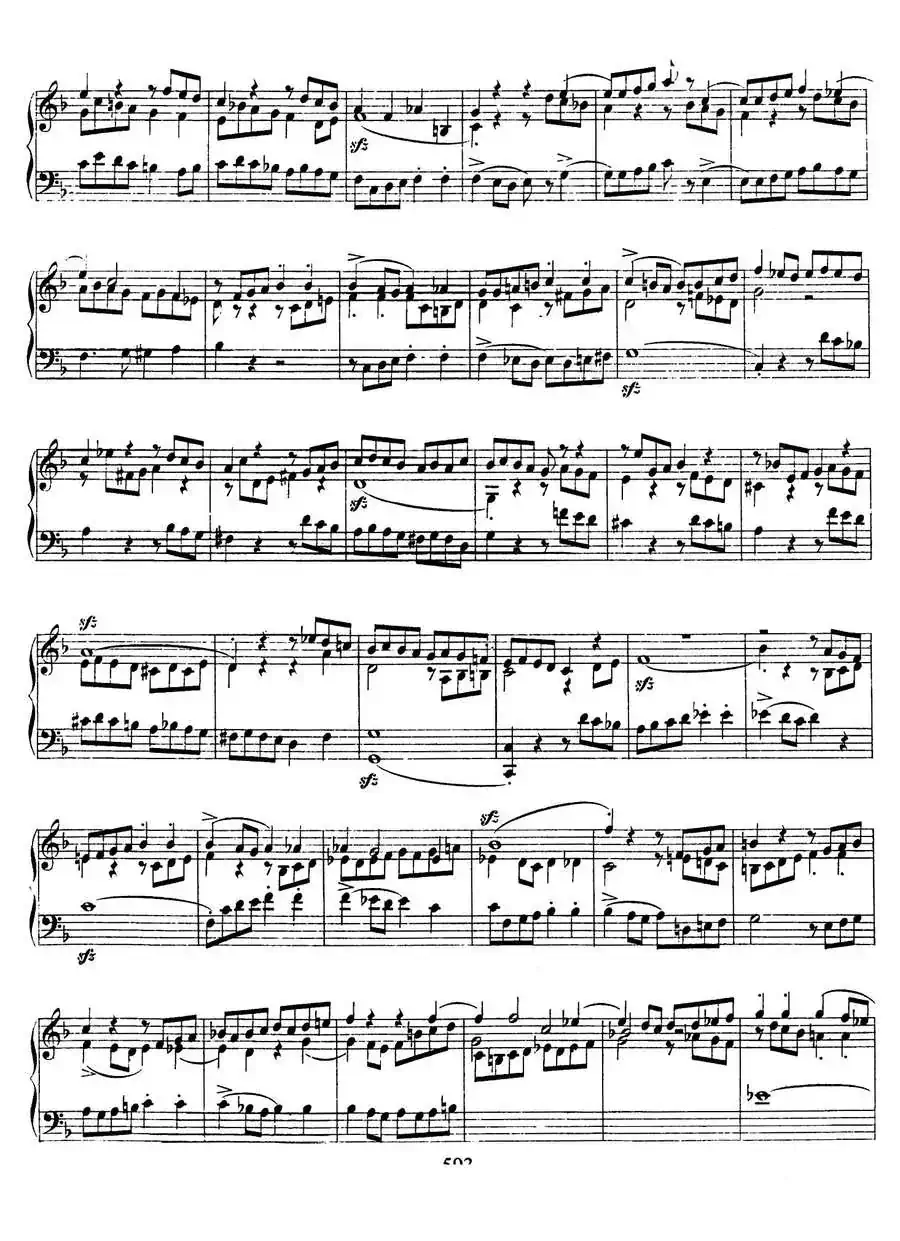 Four Fugues Op·72（4首赋格·2）