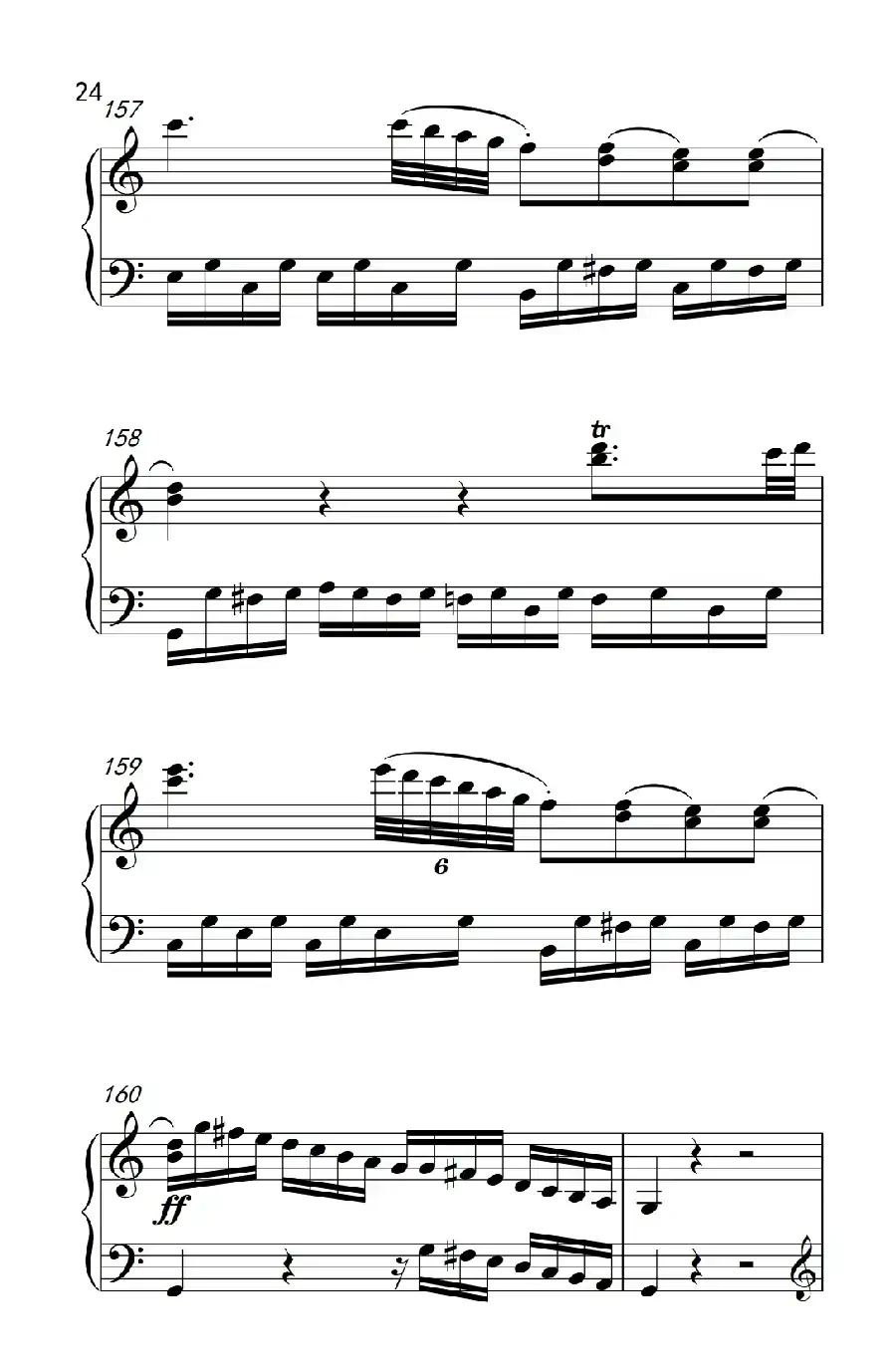 奏鸣曲 Opus 2 Nr.3 第一乐章(贝多芬奏鸣曲集 1)